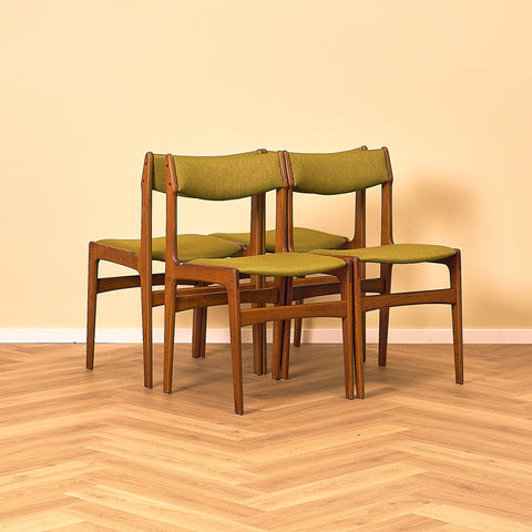 Erik Buch Teak Dining Chair, Nova Stolefabrik