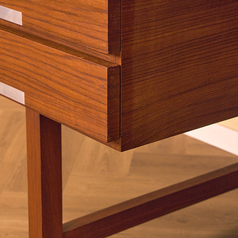 Danish writing desk in teak, model 'EP 401' by Kai Kristiansen for Feldballes Møbelfabrik