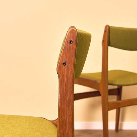 Erik Buch Teak Dining Chair, Nova Stolefabrik