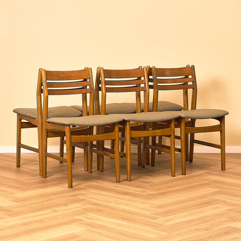 Boltinge Stolefabrik Teak and Beech Dining Chair