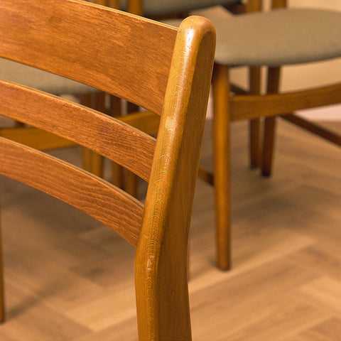 Boltinge Stolefabrik Teak and Beech Dining Chair