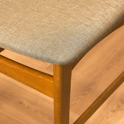 Boltinge Stolefabrik Teak and Beech Dining Chair