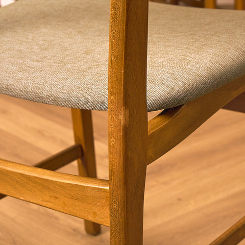 Boltinge Stolefabrik Teak and Beech Dining Chair