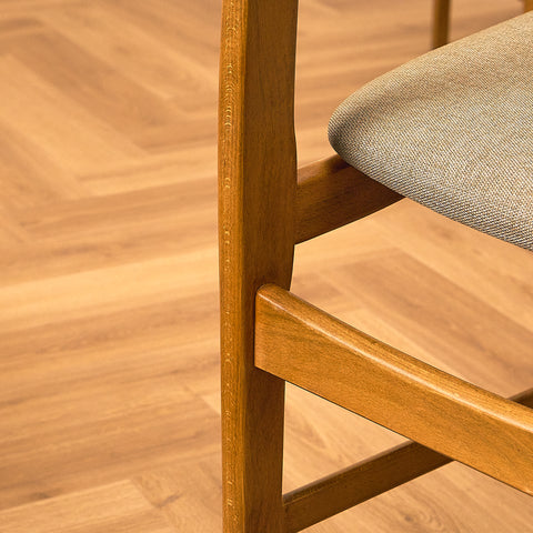 Boltinge Stolefabrik Teak and Beech Dining Chair