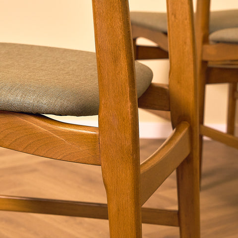 Boltinge Stolefabrik Teak and Beech Dining Chair