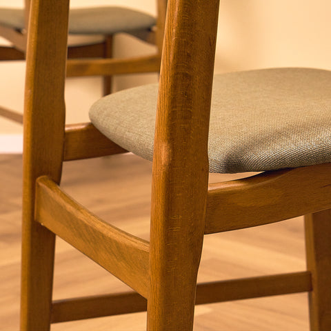 Boltinge Stolefabrik Teak and Beech Dining Chair