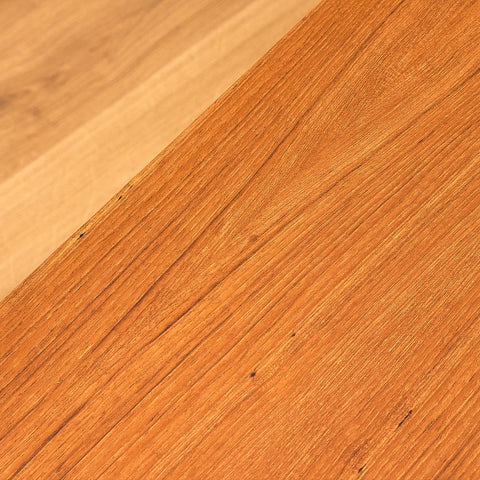 Danish coffee table in teak and walnut