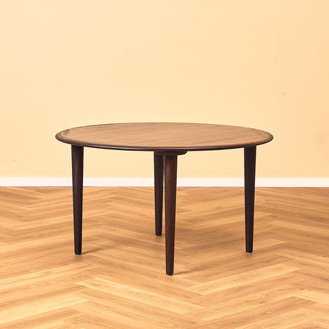 Danish coffee table in Santos rosewood