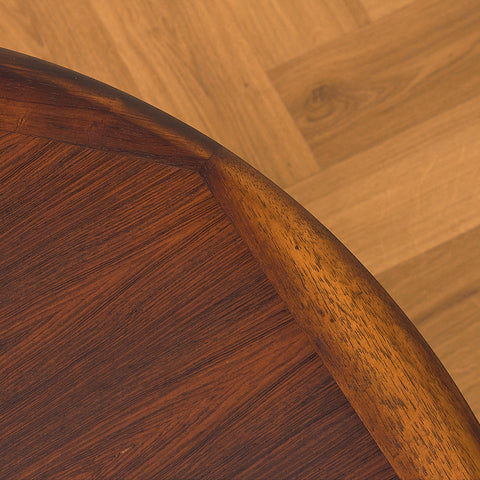 Danish coffee table in Santos rosewood