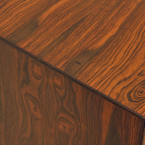 Santos Rosewood Bookshelf with Bar Compartment