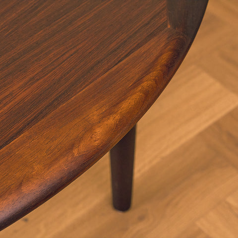 Danish coffee table in Santos rosewood