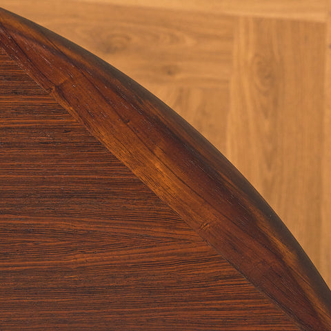 Danish coffee table in Santos rosewood