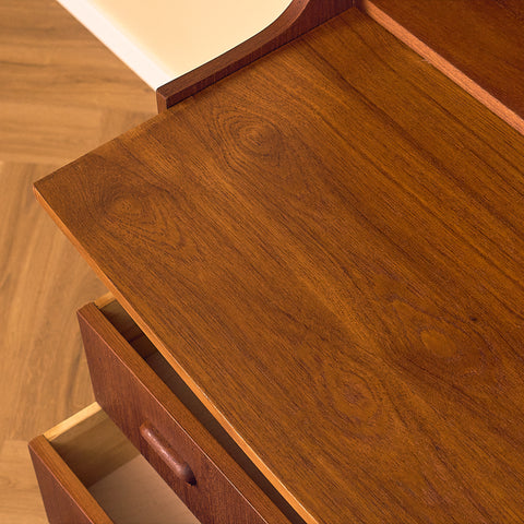 Swedish bookshelf in teak