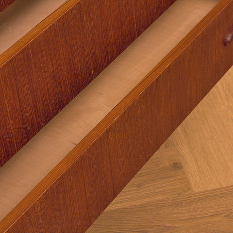 Swedish bookshelf in teak
