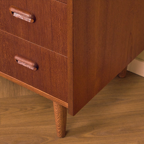 Swedish bookshelf in teak