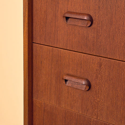 Swedish bookshelf in teak