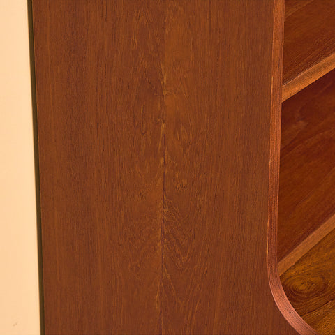 Swedish bookshelf in teak