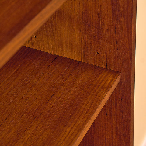 Swedish bookshelf in teak