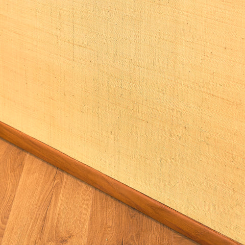 Mid-century headboard in teak