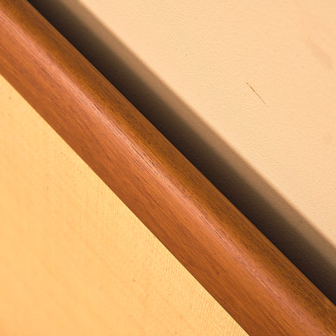 Mid-century headboard in teak