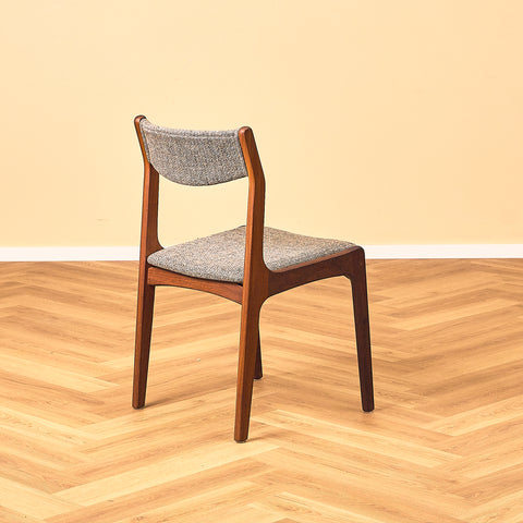 Danish dining chairs in walnut