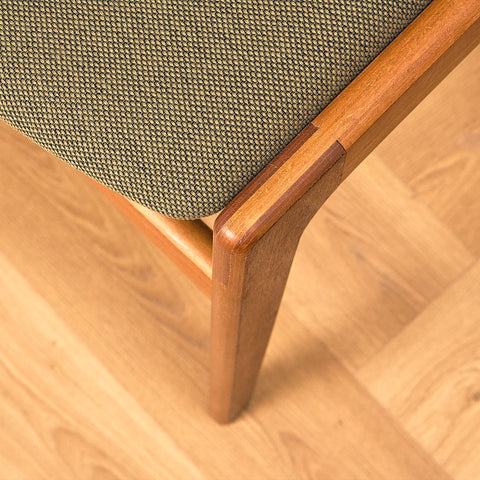 Danish dining chairs in teak by Erik Buch for Nova Stolefabrik