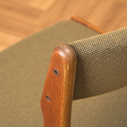 Danish dining chairs in teak by Erik Buch for Nova Stolefabrik