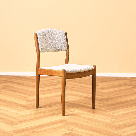 Danish dining chairs in oak by FDB Møbler