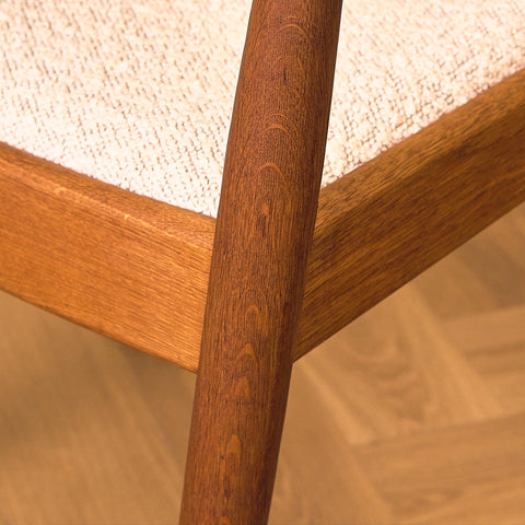 Danish dining chairs in oak by FDB Møbler
