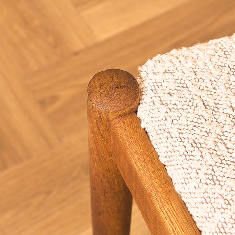 Danish dining chairs in oak by FDB Møbler