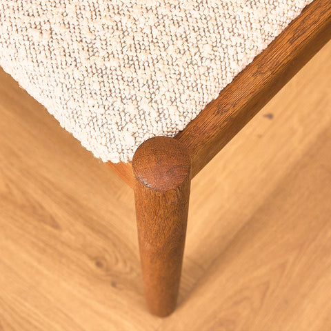 Danish dining chairs in oak by FDB Møbler