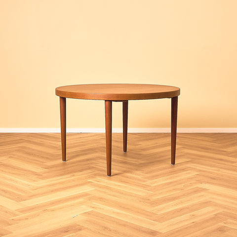 Round Teak Dining Table by Villy Schou Andersen