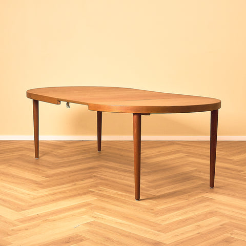 Round Teak Dining Table by Villy Schou Andersen