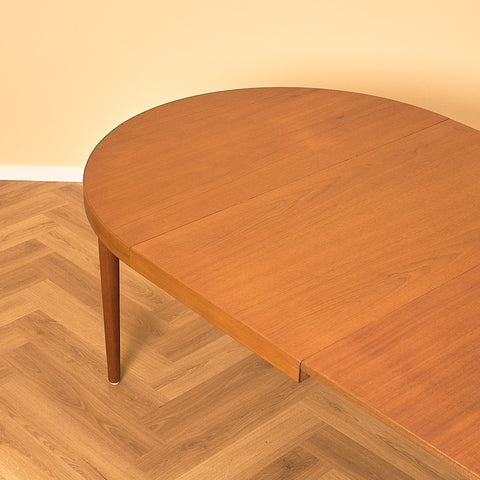 Round Teak Dining Table by Villy Schou Andersen