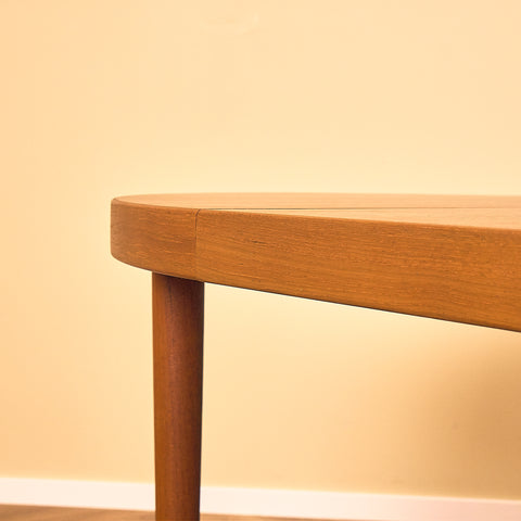 Round Teak Dining Table by Villy Schou Andersen