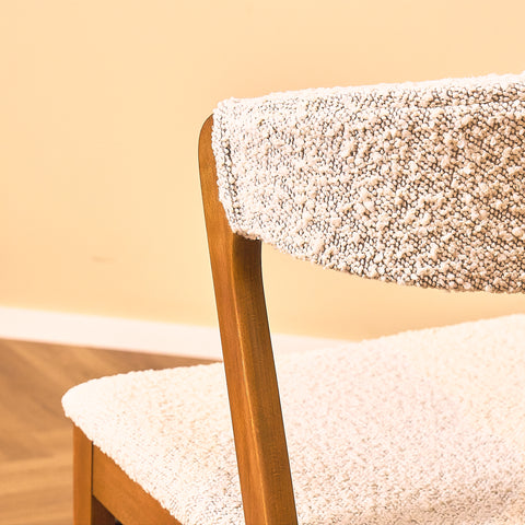 Danish dining chairs in beech by Saxkjøbing Savvaerk & Stolefabrik