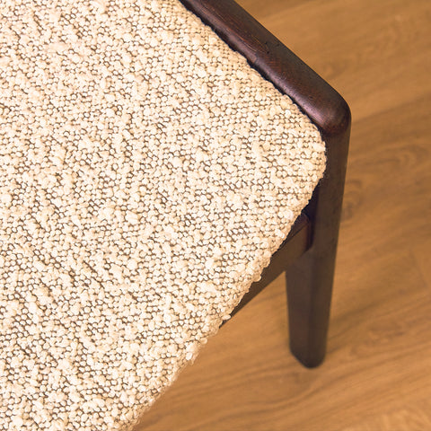 Danish dining chairs in stained oak by Erik Buch, model 89
