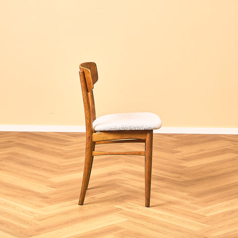 Danish dining chairs in oak
