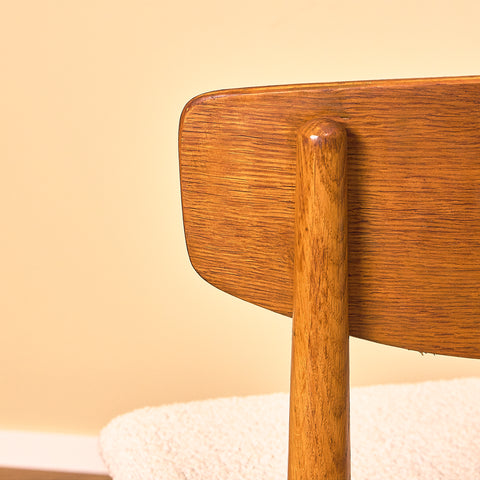 Danish dining chairs in oak