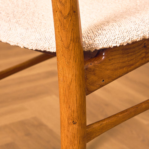 Danish dining chairs in oak