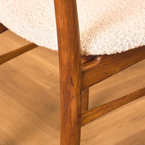 Danish dining chairs in oak