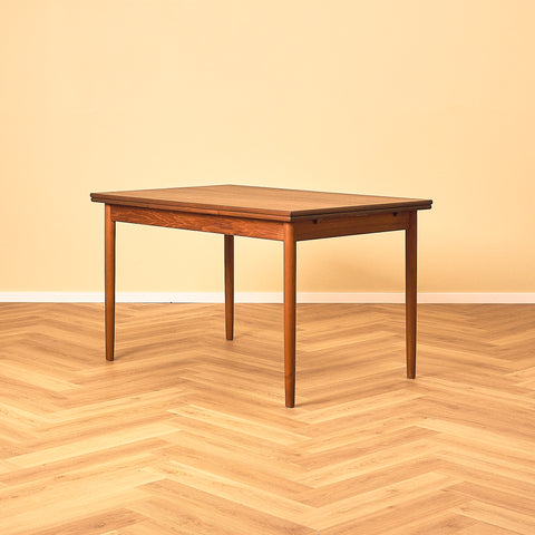 Danish Teak Extendable Dining Table