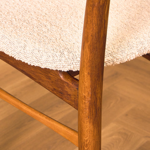 Danish dining chairs in oak