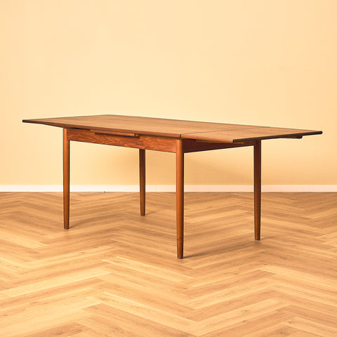 Danish Teak Extendable Dining Table