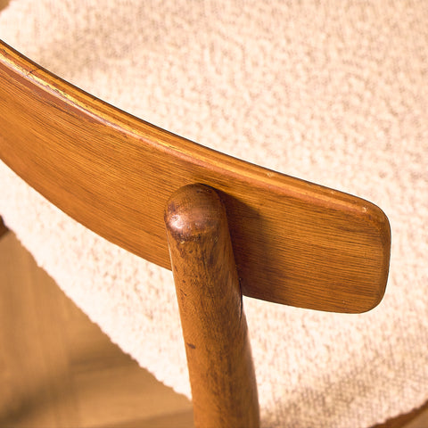 Danish dining chairs in oak