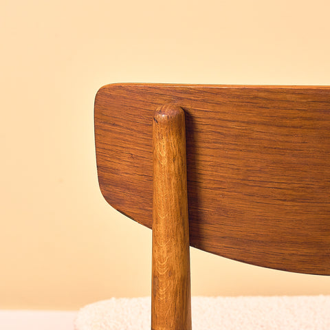 Danish dining chairs in oak