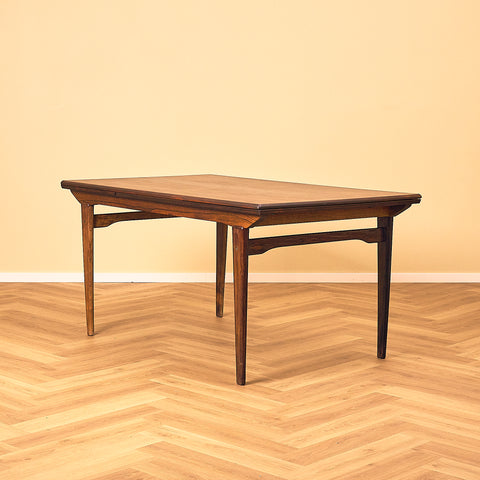 Danish Santos Rosewood Extendable Dining Table