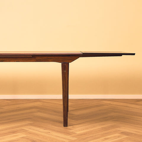 Danish Santos Rosewood Extendable Dining Table