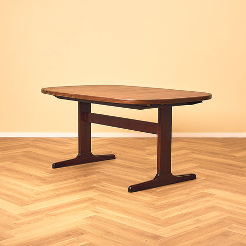 Farstrup Danish Mahogany Extendable Dining Table