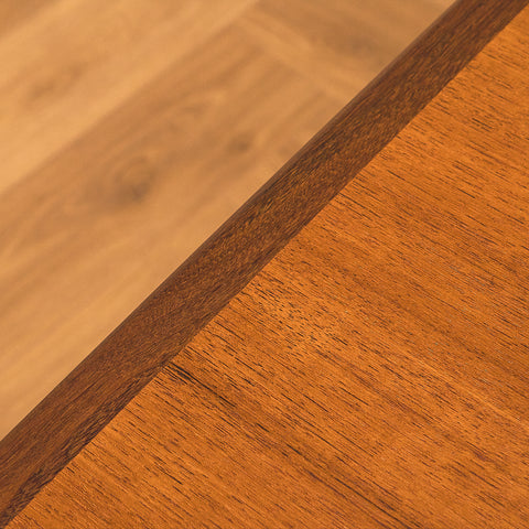Swedish coffee table in teak and walnut